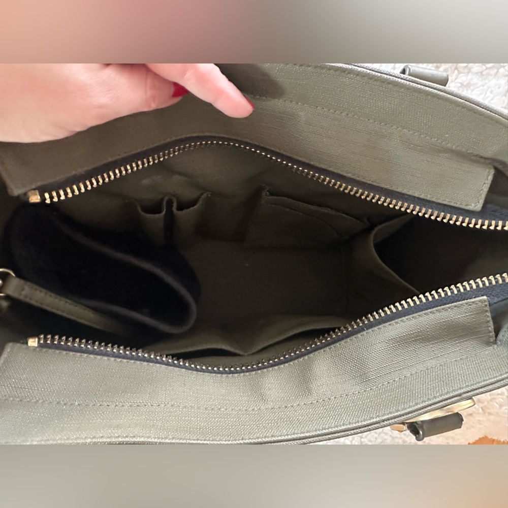 Olive Green Dagne Dover bag - Picture 8 of 15